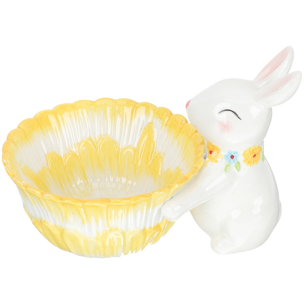 Ceramic Bunny Storage Bowl 2pcs Bunny Decoration and Storage Container
