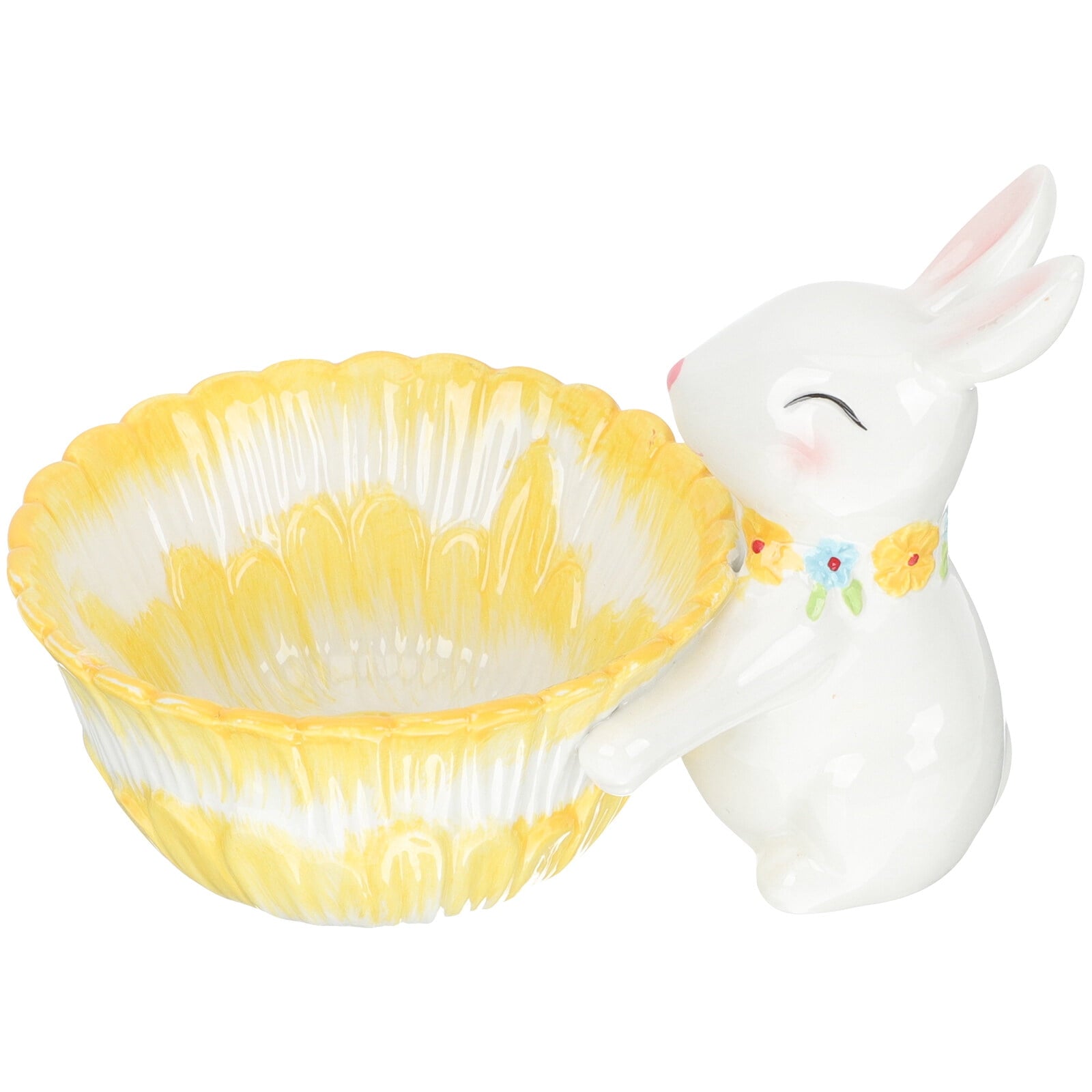 Ceramic Bunny Storage Bowl 2pcs Bunny Decoration and Storage Container