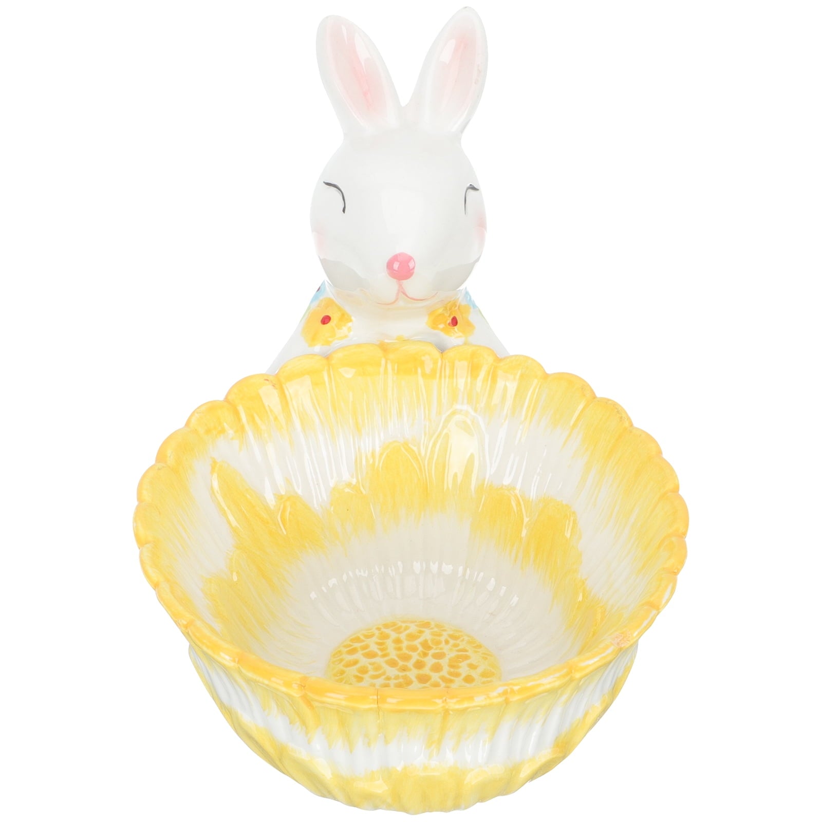Ceramic Bunny Storage Bowl 2pcs Bunny Decoration and Storage Container