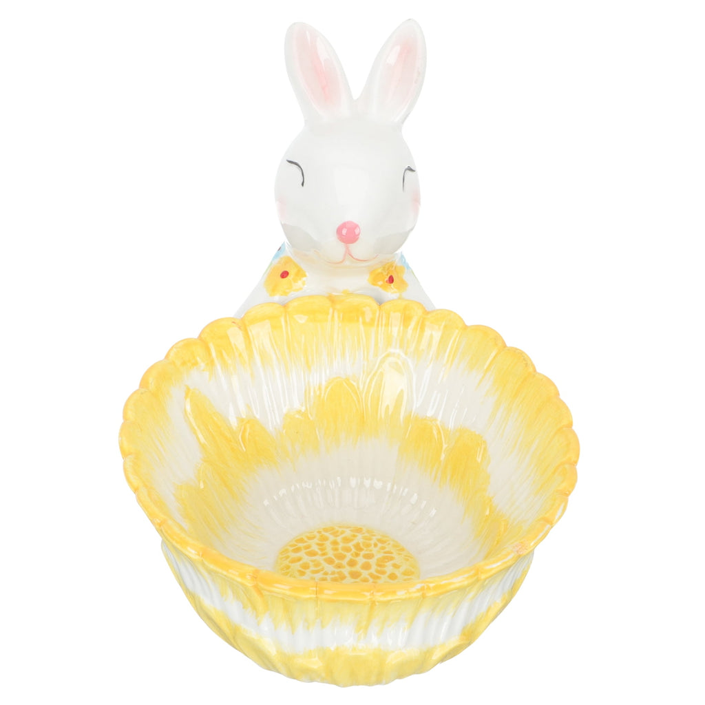 Ceramic Bunny Storage Bowl 2pcs Bunny Decoration and Storage Container