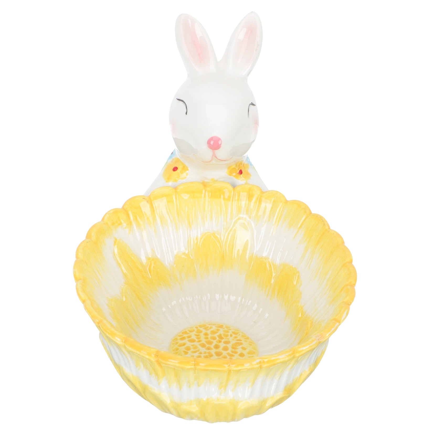 Ceramic Bunny Storage Bowl 2pcs Bunny Decoration and Storage Container