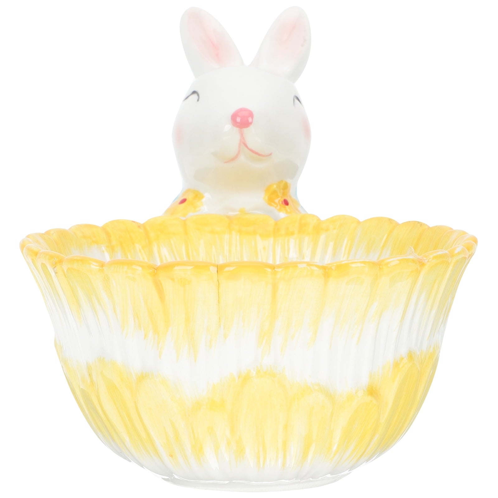 Ceramic Bunny Storage Bowl 2pcs Bunny Decoration and Storage Container